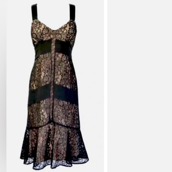 LOFT Dresses & Skirts - Ann Taylor LOFT Black Lace overlay Sheath Dress